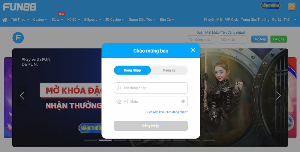 Đăng Nhập Fun88 - Hướng Dẫn Truy Cập An Toàn & Bảo Mật 2026 1 CEO Đỗ Dannefy Mai hướng dẫn các bước điền thông tin tại giao diện đăng nhập Fun88 chính thức trên PC