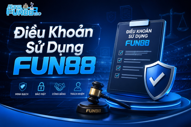 Điều Khoản Sử Dụng Fun88: Luật Chơi Công Bằng Cho Mọi Cao Thủ 1 Điều khoản sử dụng Fun88 giúp người chơi sử dụng dịch vụ yên tâm hơn
