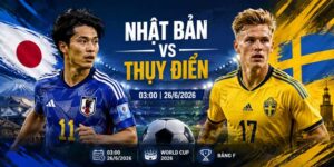Tổng quan trước trận Nhật Bản vs Thụy Điển